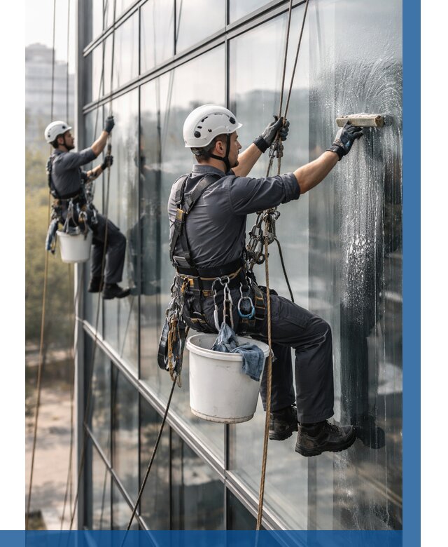 Мойка сплошного остекления в Советской Гавани, заказать от 312 р.| ВЫСОТНИК-Свс