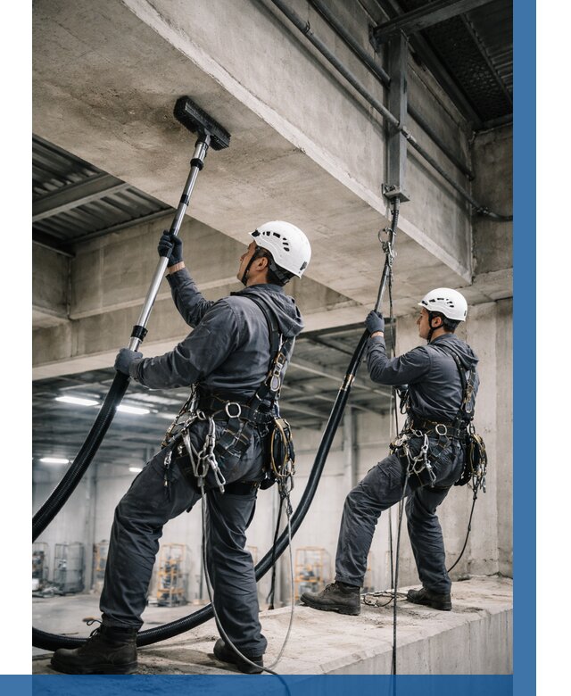 Обеспыливание потолочных конструкций в Советской Гавани от 260 р. |ВЫСОТНИК-Свс