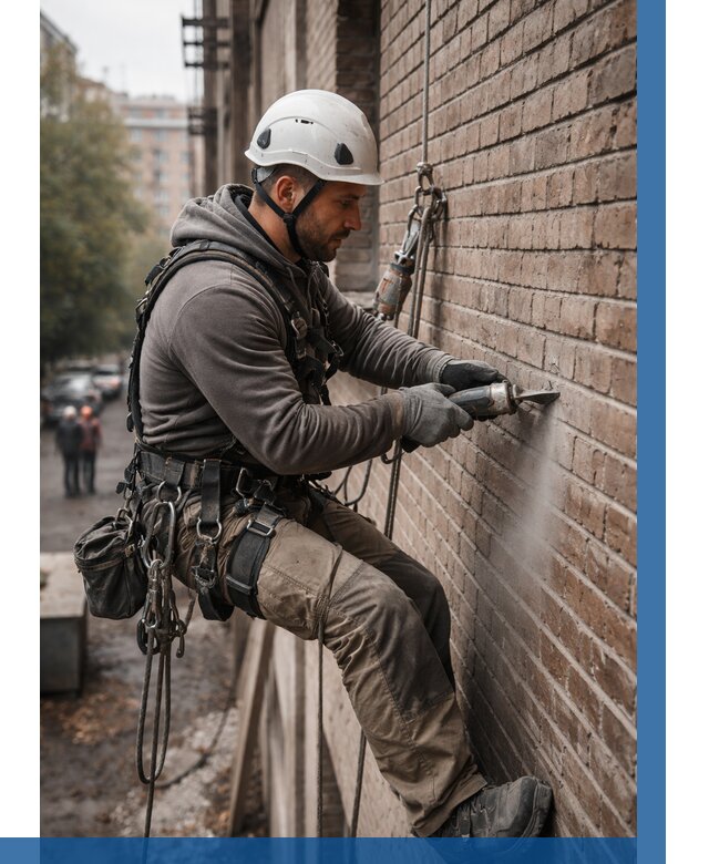 Расшивка кирпичных швов в Советской Гавани от 623 р. | ВЫСОТНИК-Свс