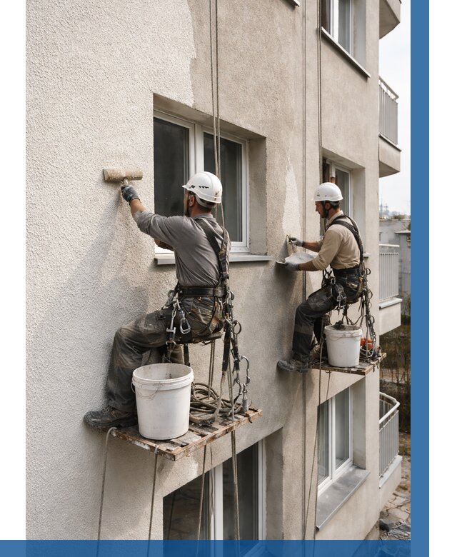 Нанесение короеда на фасад в Советской Гавани от 468 р. | ВЫСОТНИК-Свс