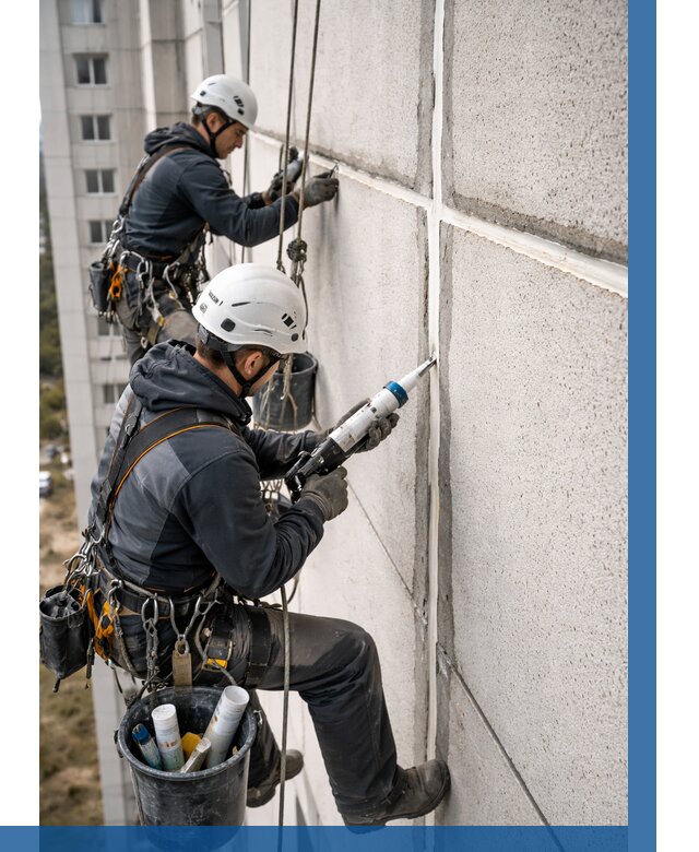 Герметизация межпанельных швов в Советской Гавани от 727 р. | ВЫСОТНИК-Свс
