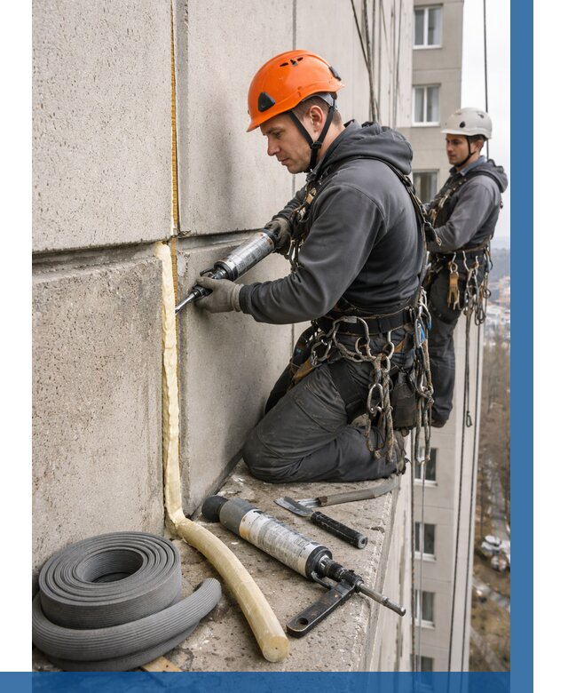 Теплый шов межпанельные швы в Советской Гавани от 727 р. | ВЫСОТНИК-Свс