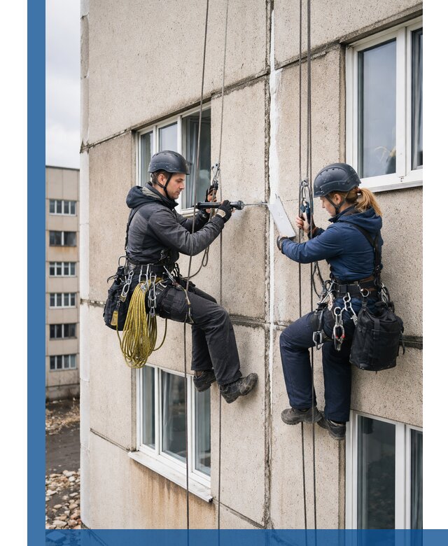 Герметизация межпанельных швов тёплым швом в Советской Гавани