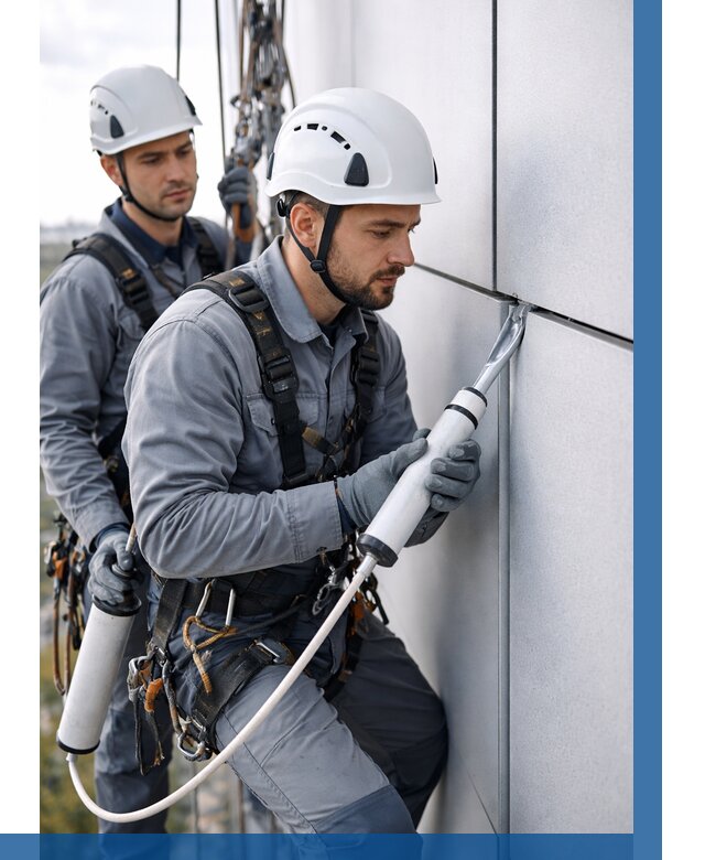 Герметизация швов вилатермом в Советской Гавани от 623 р. | ВЫСОТНИК-Свс