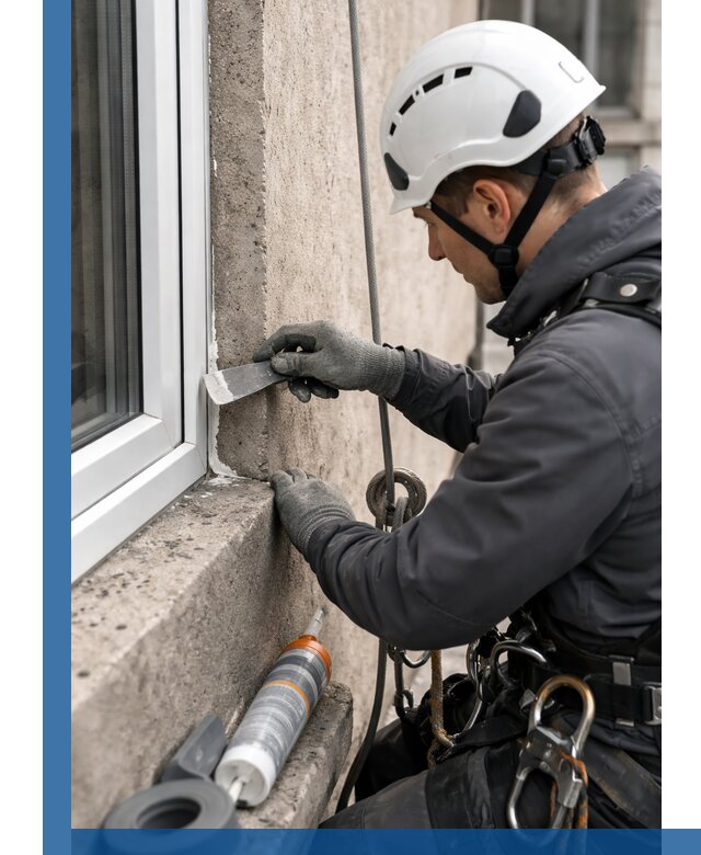 Герметизация монтажных швов окон в Советской Гавани с гарантией качества