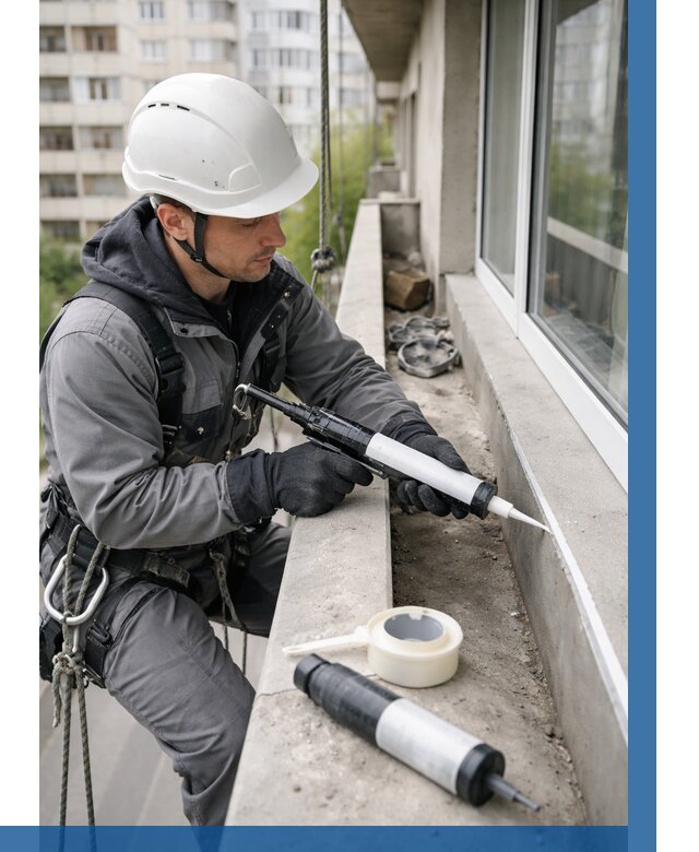 Герметизация швов лоджии в Советской Гавани от 4675 р. | ВЫСОТНИК-Свс