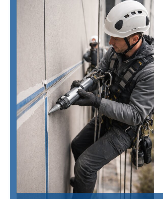 Герметизация стыков фасадных панелей в Советской Гавани качественно и быстро