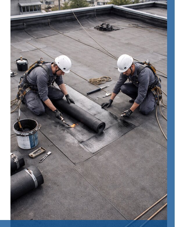 Ремонт мягкой кровли под ключ в Советской Гавани от 727 р. | ВЫСОТНИК-Свс