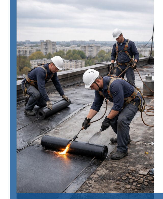 Ремонт наплавляемой кровли в Советской Гавани качественно и надежно