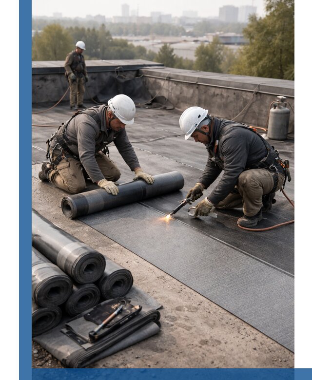 Монтаж мягкой кровли в Советской Гавани профессионально и надежно