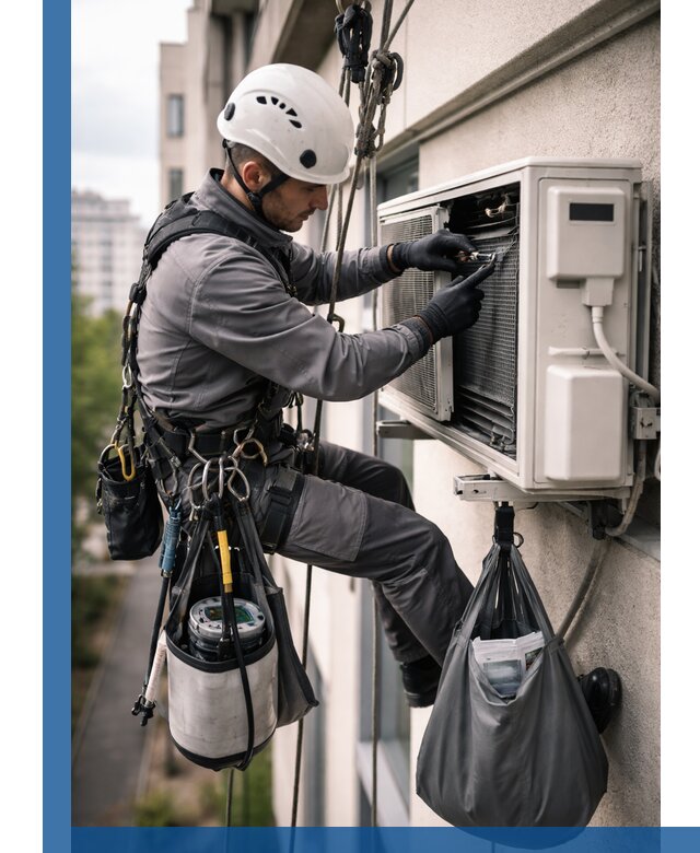 Обслуживание внешнего блока кондиционера в Советской Гавани профессионально