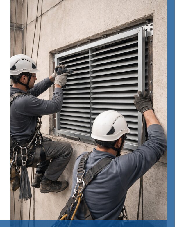 Монтаж вентиляционных решеток в Советской Гавани от 4675 р. | ВЫСОТНИК-Свс