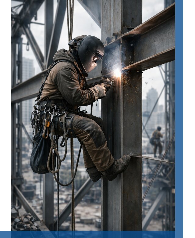 Высотные сварочные работы в Советской Гавани от 3636 р. | ВЫСОТНИК-Свс