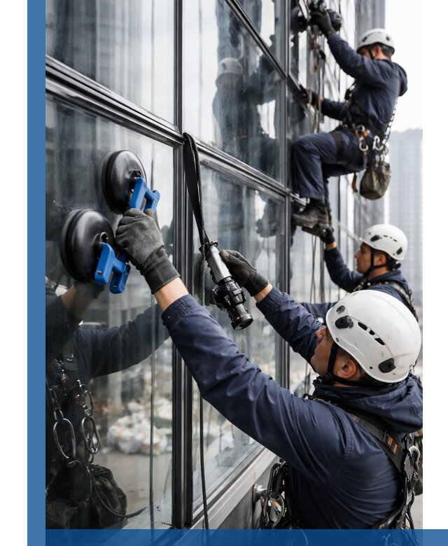 Радиусное остекление фасадов под ключ в Советской Гавани с гарантиями