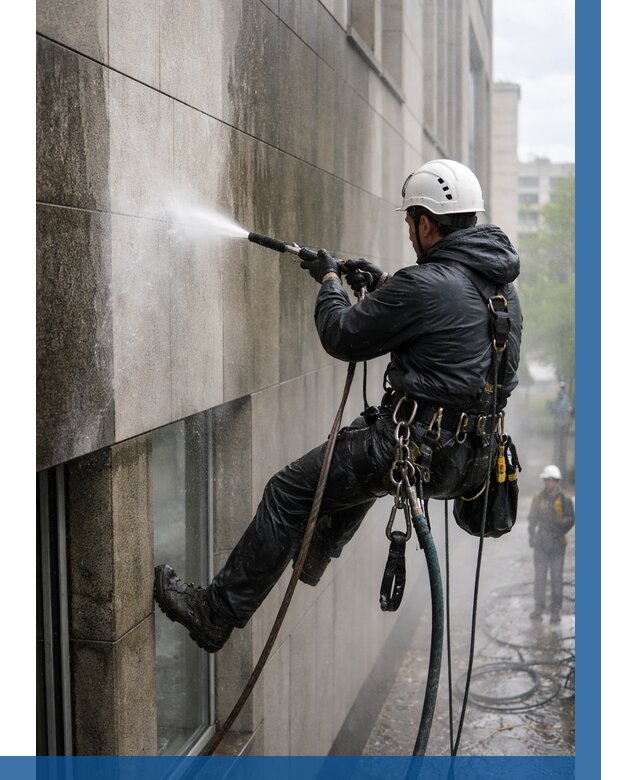 Гидроструйная очистка поверхностей в Советской Гавани от 883 р. | ВЫСОТНИК-Свс