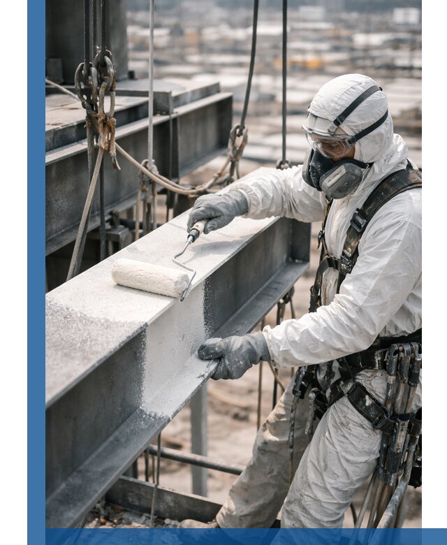 Профессиональная огнезащитная обработка металлоконструкций в Советской Гавани