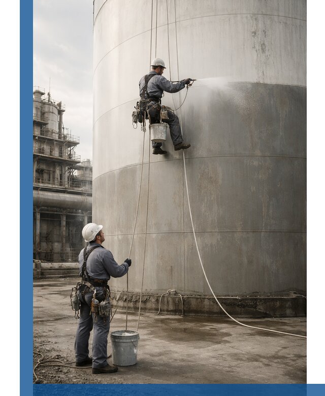 Покраска стальных резервуаров и емкостей в Советской Гавани профессионально