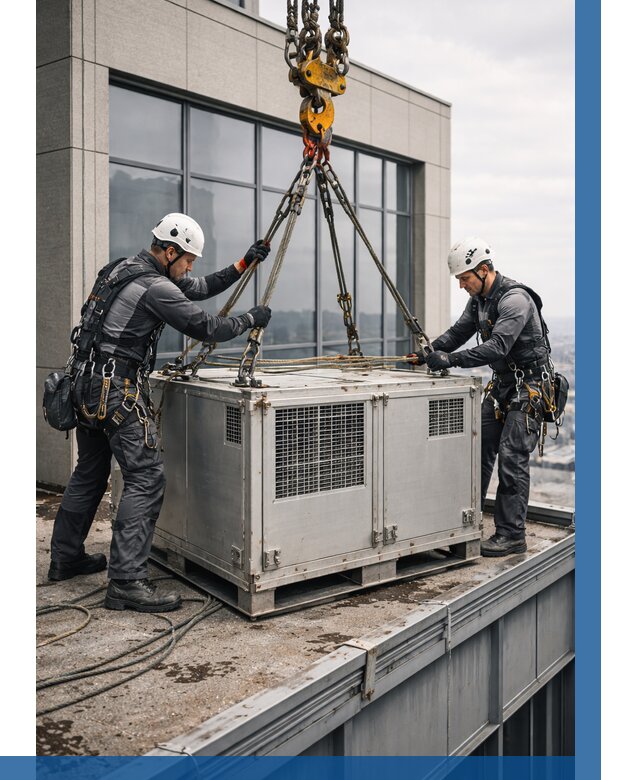 Такелажные работы на высоте в Советской Гавани от 8311 р. | ВЫСОТНИК-Свс