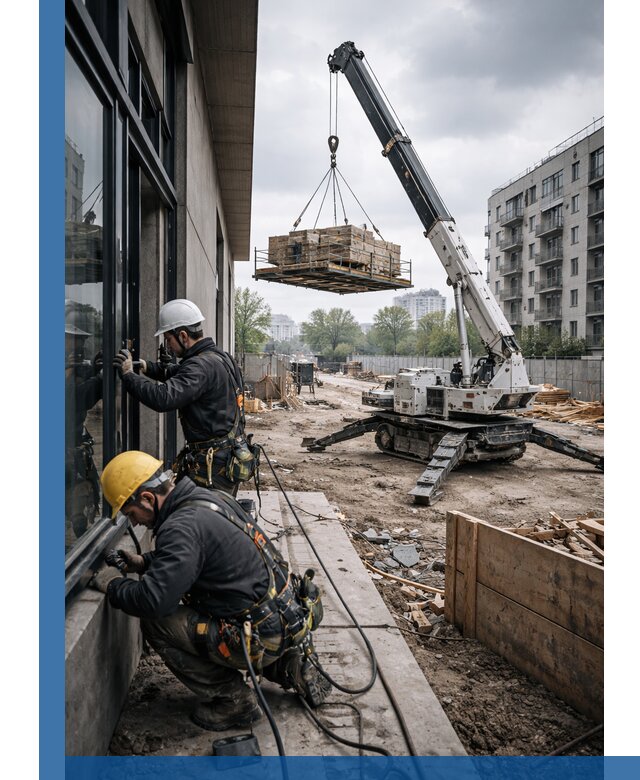 Аренда крана Пионер в Советской Гавани для строительных работ