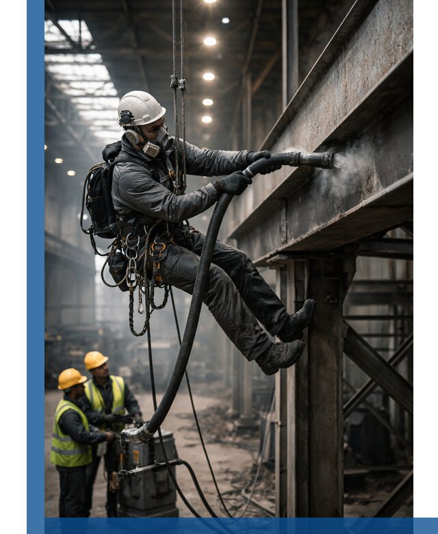 Обеспыливание конструкций в цехах промышленного производства в Советской Гавани