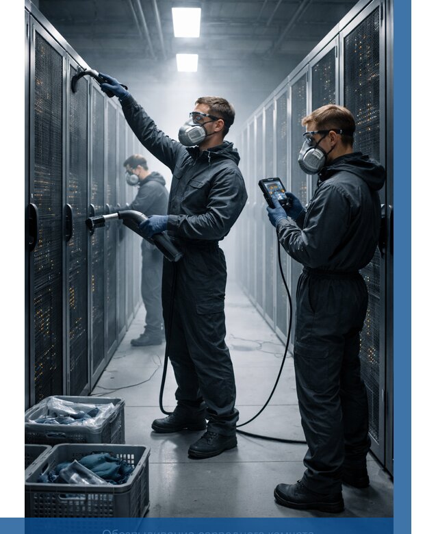 Обеспыливание серверной комнаты в Советской Гавани от 4675 р. | ВЫСОТНИК-Свс