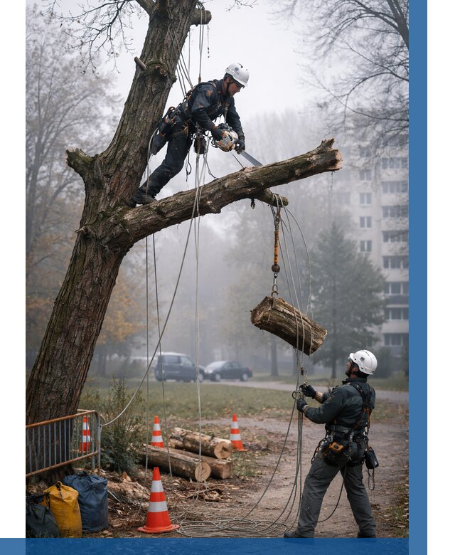 Удаление аварийных деревьев в Советской Гавани от 15584 р. | ВЫСОТНИК-Свс
