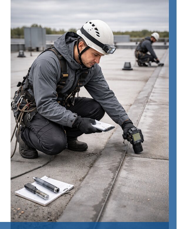 Обследование кровли на протечки в Советской Гавани от 4675 р. | ВЫСОТНИК-Свс