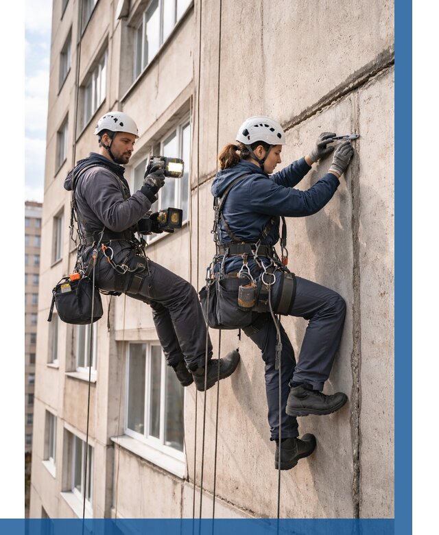 Обследование межпанельных швов в Советской Гавани от 1870 р. | ВЫСОТНИК-Свс