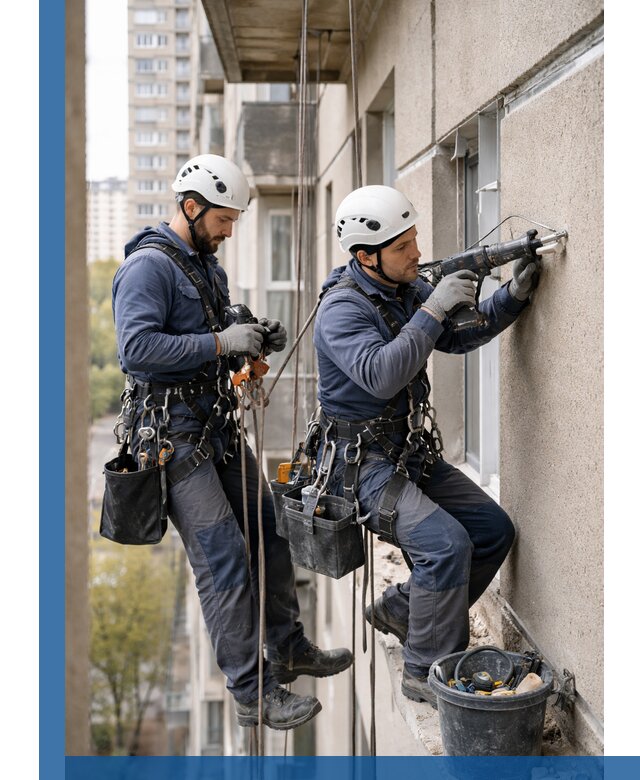 Промышленные альпинисты высотные работы и монтаж в Советской Гавани